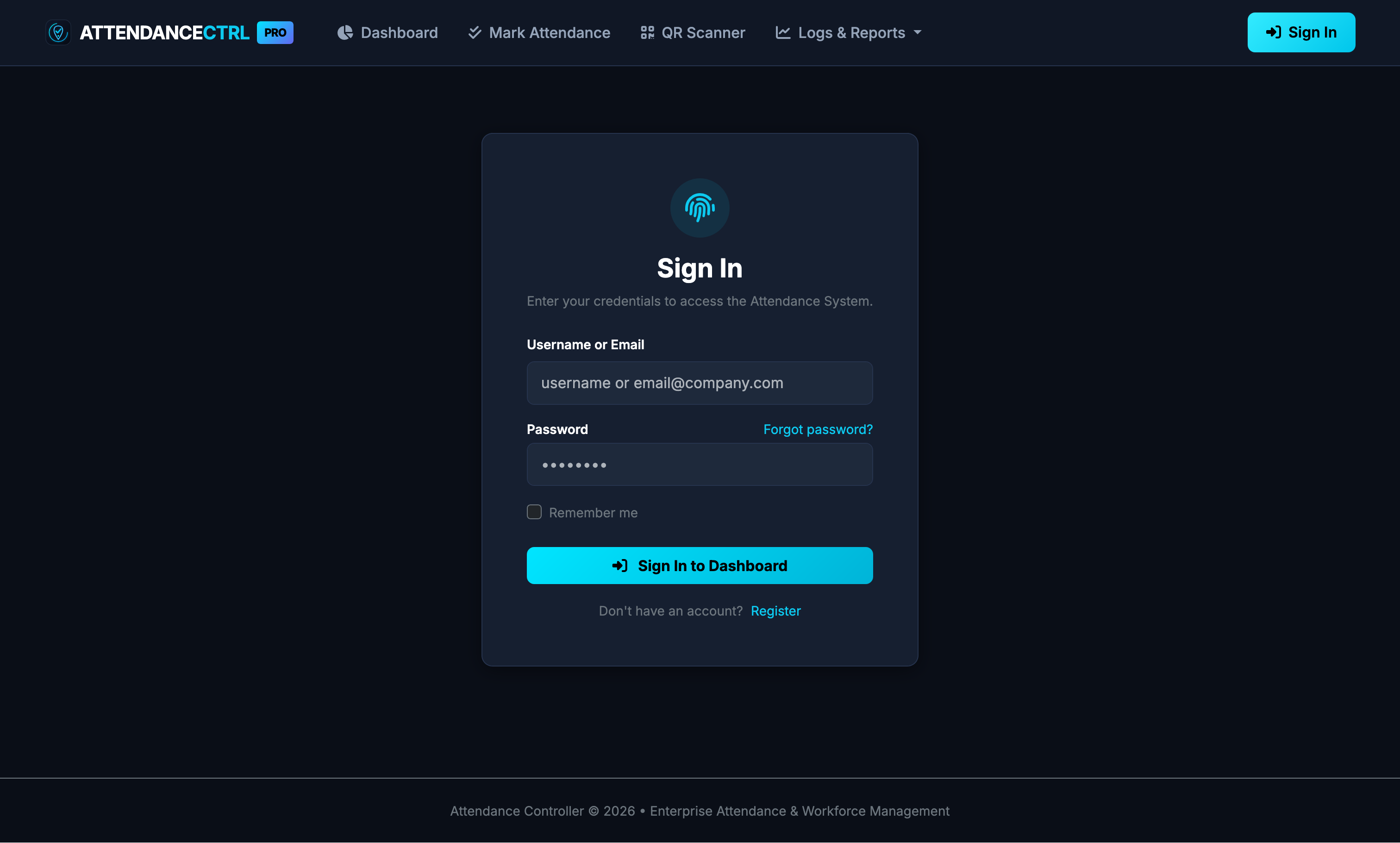 Authentication Portal