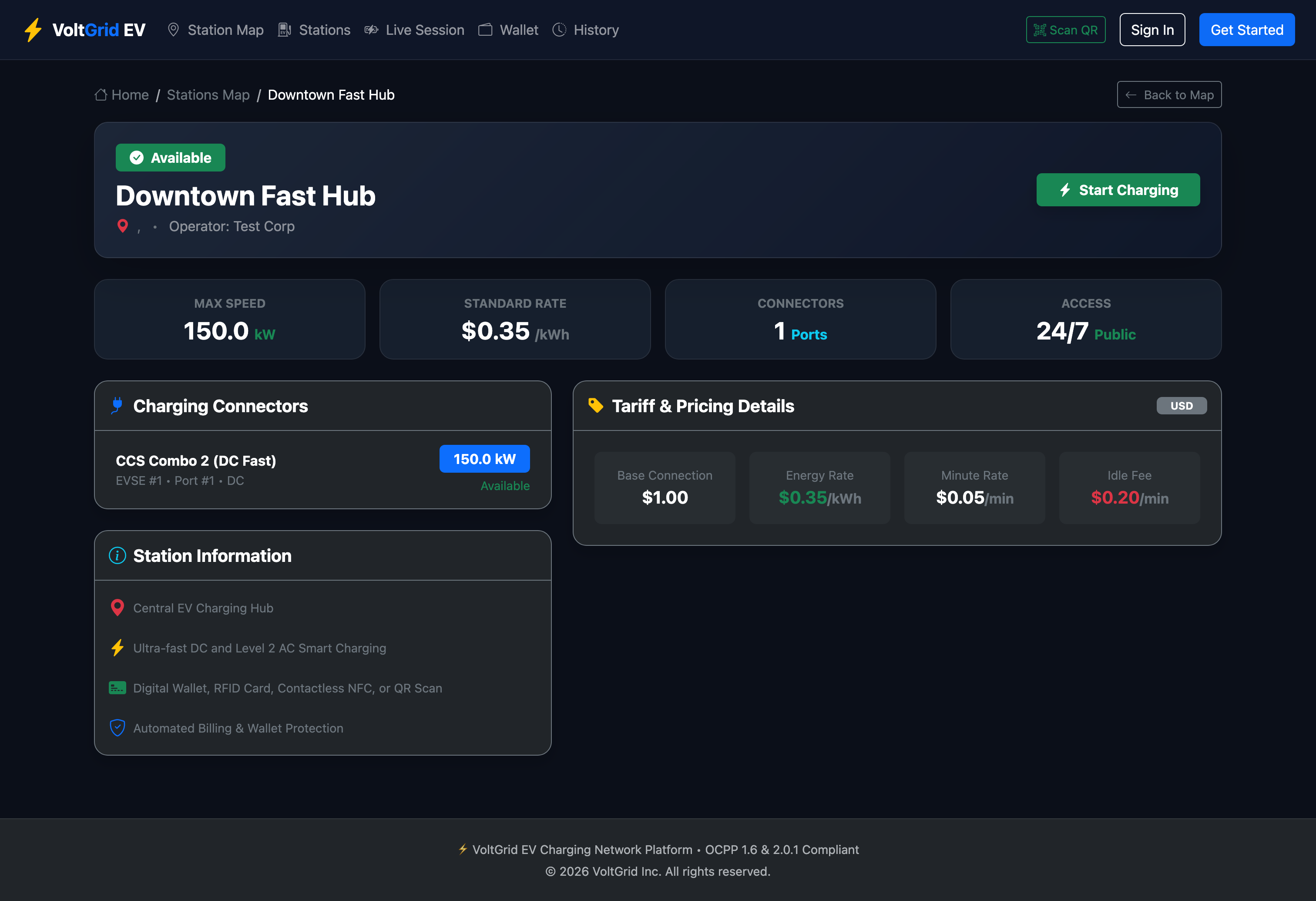 Station Hub Profile